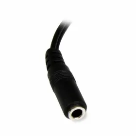 Аудиокабель Jack (3,5 мм) на 2 RCA Startech MUFMRCA              Чёрный 0,15 m