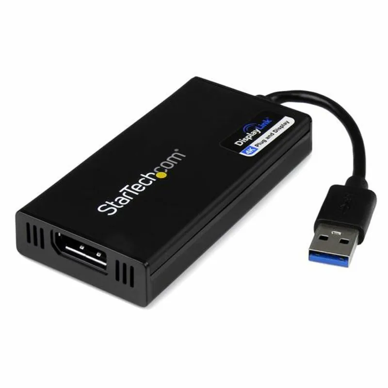 Adapteris Startech USB32DP4K 4K Ultra HD USB Melns