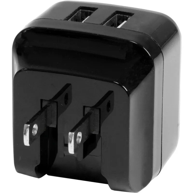 Sieninis įkroviklis Startech USB2PACBK            Juoda