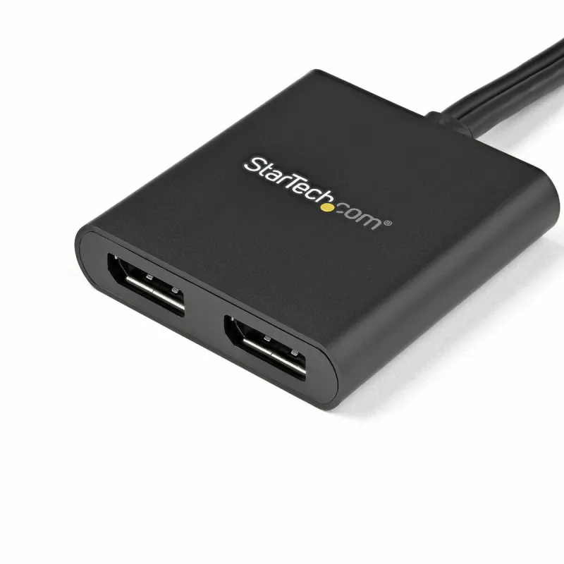 Maišytuvas DisplayPort Startech MSTMDP122DP Juoda 4K Ultra HD