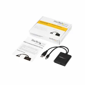 Maišytuvas DisplayPort Startech MSTMDP122DP Juoda 4K Ultra HD