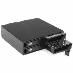 Stovas Startech SATSASBP425 Juoda Nešiojamas 2,5"