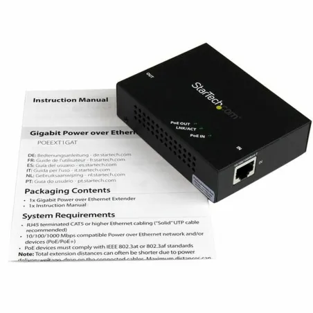 PoE kartotuvas Startech POEEXT1GAT