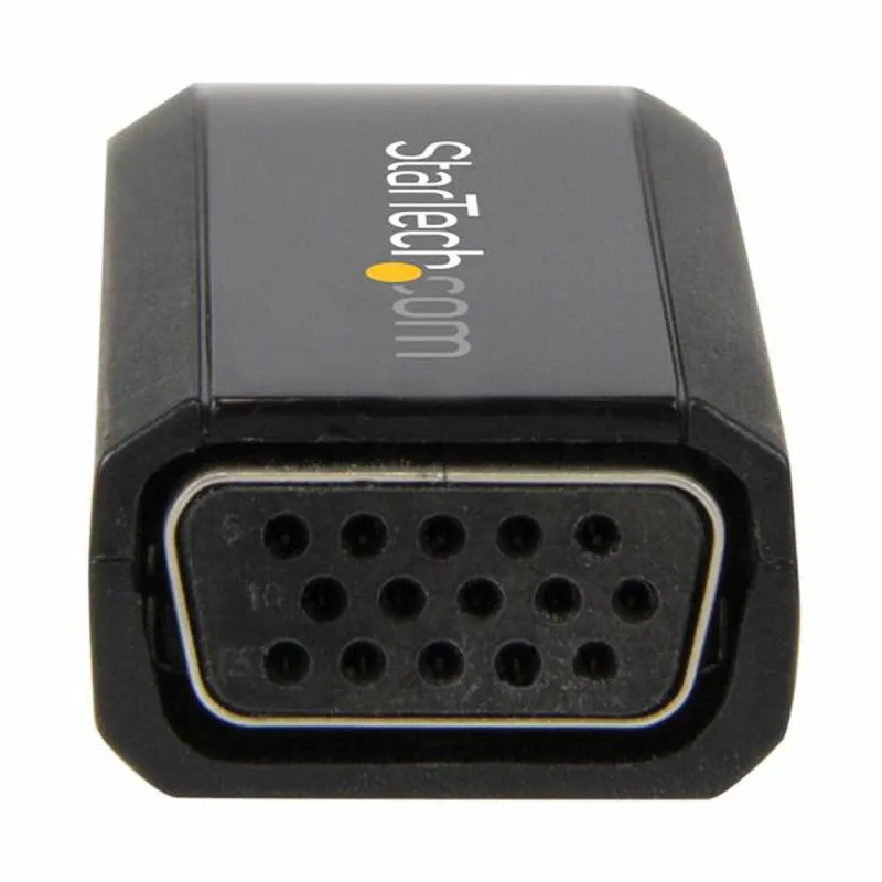 DisplayPort - HDMI Adapteri Startech HD2VGAMICRA Musta