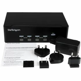 KVM komutatorius Startech SV431DVGAU2A