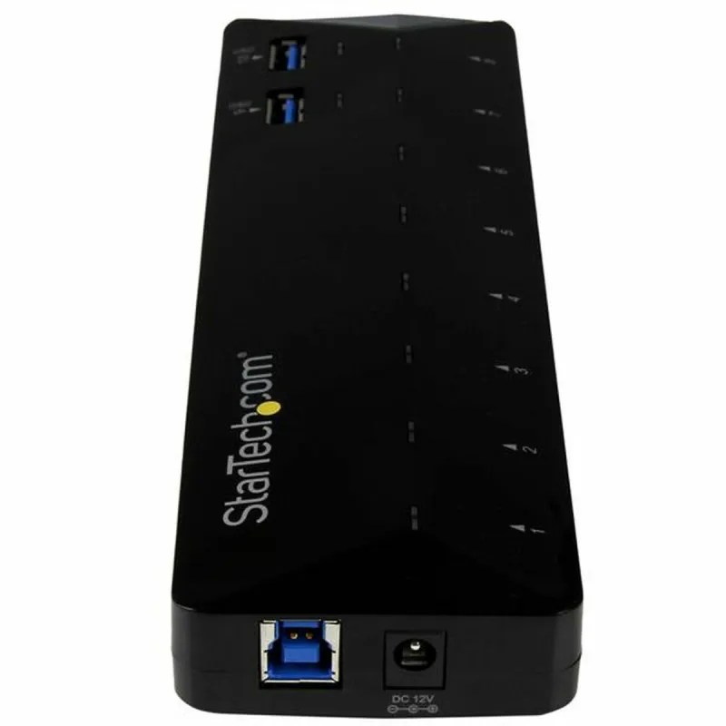 USB Centrmezgls Startech ST103008U2C USB 3.0 x 10 Melns