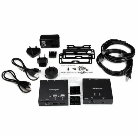 HDMI adapteris Startech ST121USBHD WUXGA Juoda