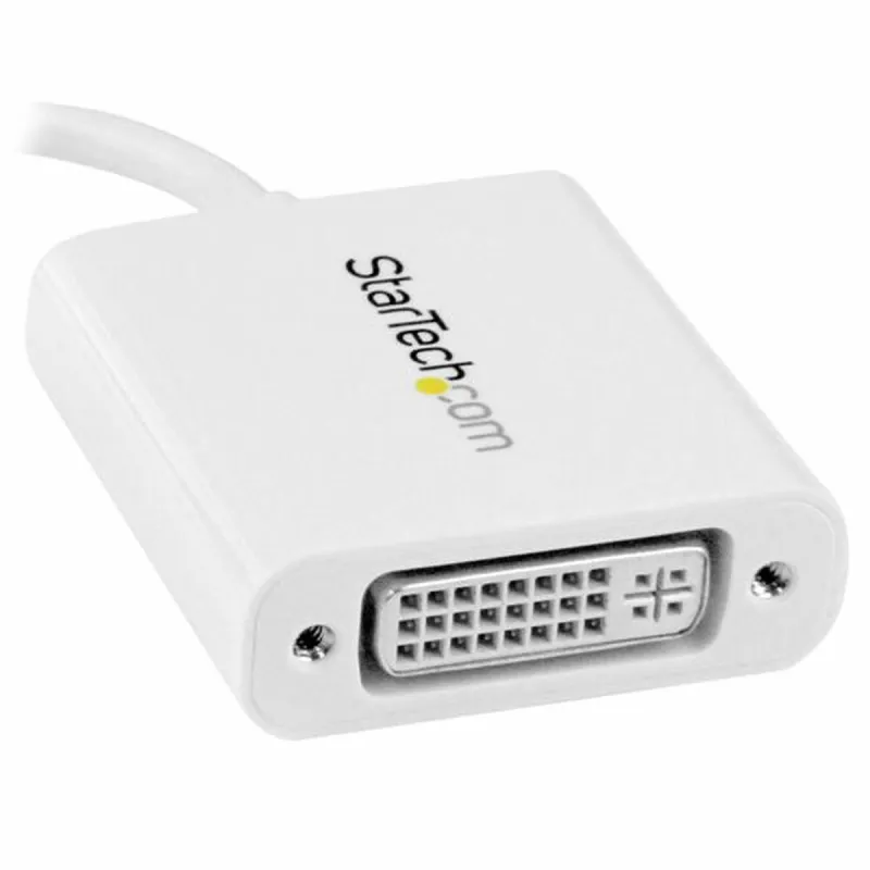 USB C uz DVI Adapteris Startech CDP2DVIW             Balts