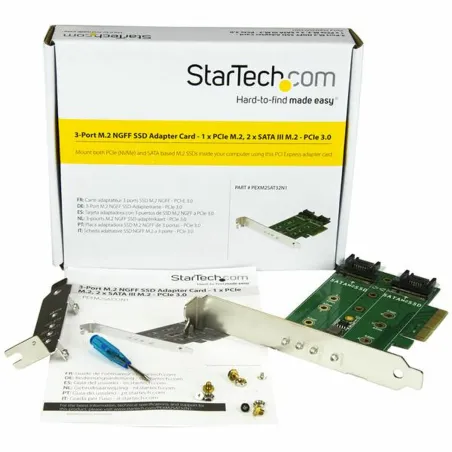 PCI Karte SSD M.2 Startech PEXM2SAT32N1