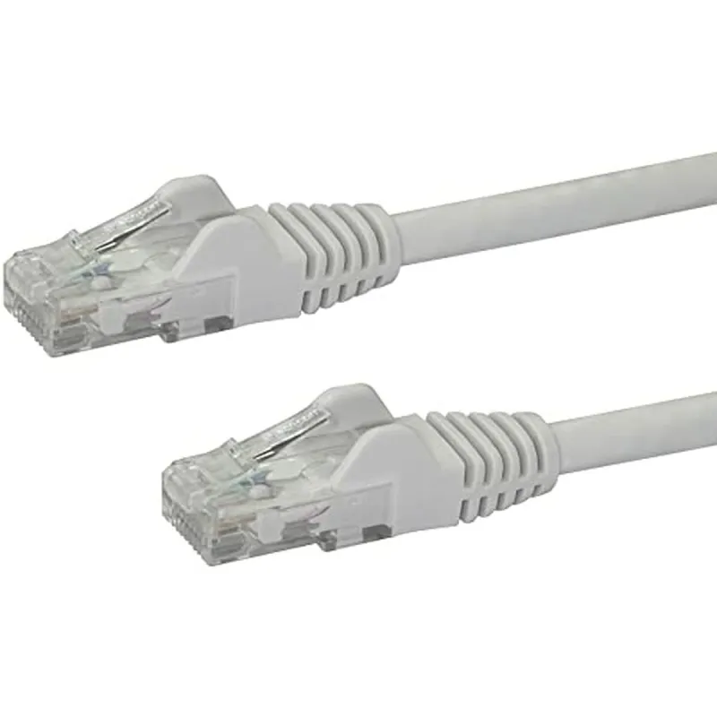 UTP Category 6 Rigid Network Cable Startech N6PATC7MWH White 7 m