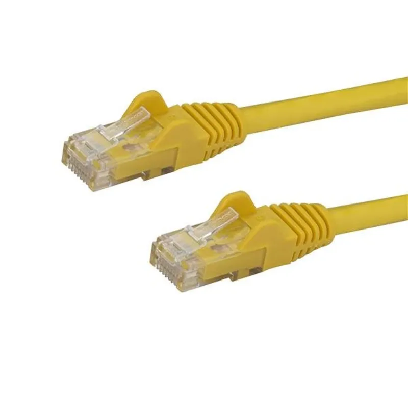 UTP Category 6 Rigid Network Cable Startech N6PATC7MYL Yellow 7 m