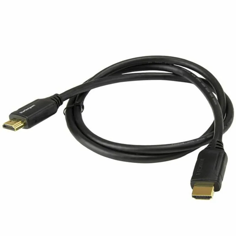 HDMI Kabelis Startech HDMM1MP              1 m Melns