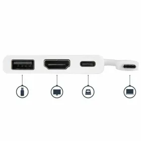 Dock Startech CDP2HDUACPW          4K Ultra HD Balta