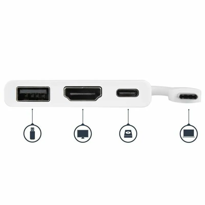Dock Startech CDP2HDUACPW          4K Ultra HD Белый