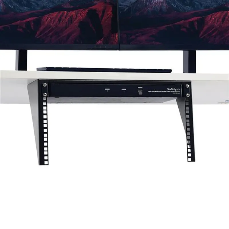 Teline Startech RK619WALLV Musta Teräs