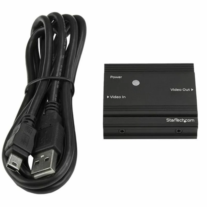 HDMI adapteris Startech HDBOOST4K            Juoda