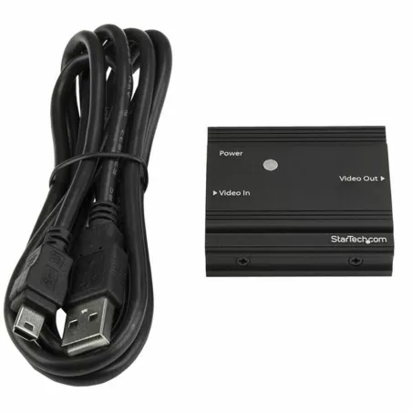 HDMI-adapteri Startech HDBOOST4K            Musta