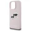 Karl Lagerfeld Silicone Double Heads Print MagSafe - Case iPhone 16 Pro (pink)