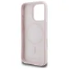 Karl Lagerfeld Silicone Double Heads Print MagSafe - Case iPhone 16 Pro (pink)