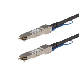 UTP kategoria 6 jäykkä verkkokaapeli Startech QSFP40GPC1M Musta 1 m