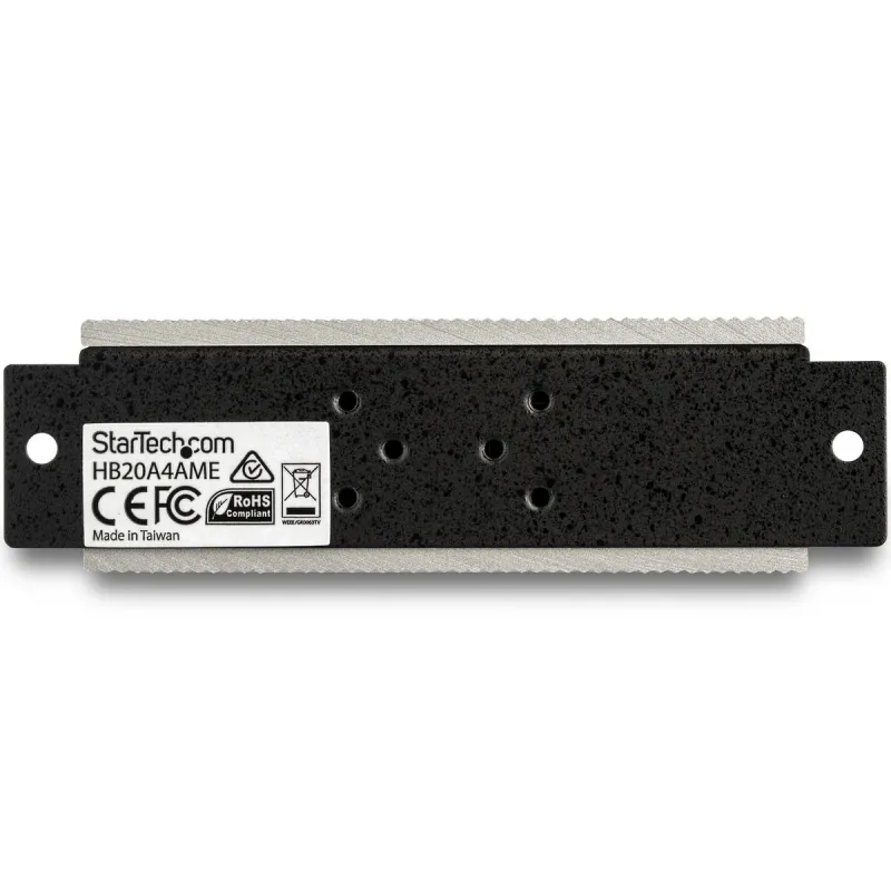 USB-разветвитель Startech HB20A4AME Чёрный
