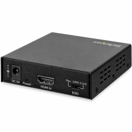 Audioprosessori Startech HD202A Musta 4K Ultra HD