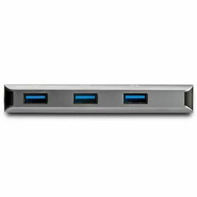 3-Port USB Hub Startech HB31C3ASDMB          Sudrabs