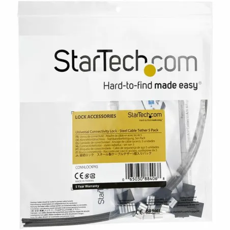 Turvakaapeli Startech CONNLOCKPK5          5 kpl