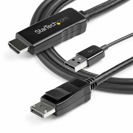DisplayPort – HDMI adapteris Startech HD2DPMM3M 3 m Juoda
