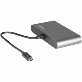 Докстанция Startech TB3DKM2DPL 4K Ultra HD Серый