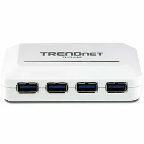 USB-разветвитель Trendnet TU3-H4               Белый