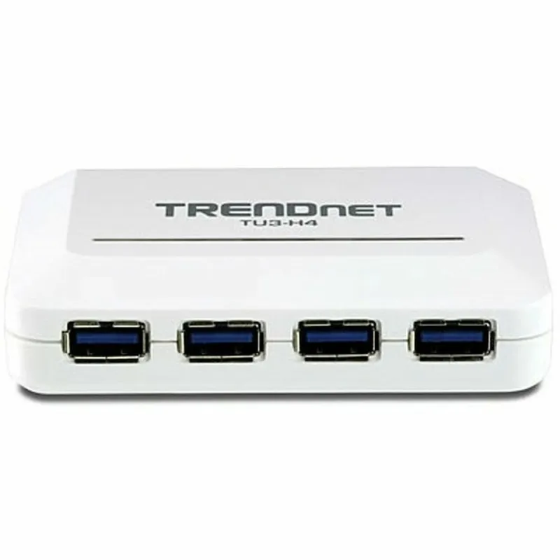 USB šakotuvas Trendnet TU3-H4               Balta