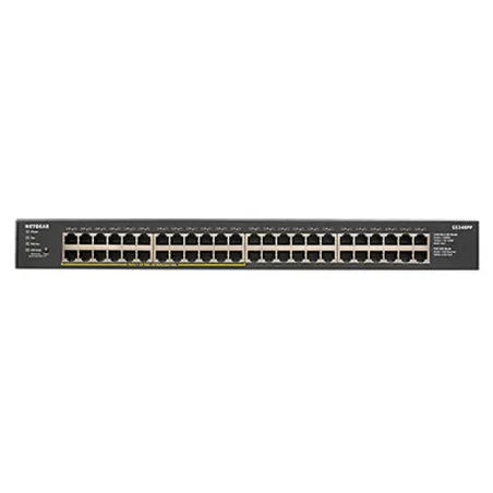 Slēdzis Netgear GS348PP-100EUS Melns