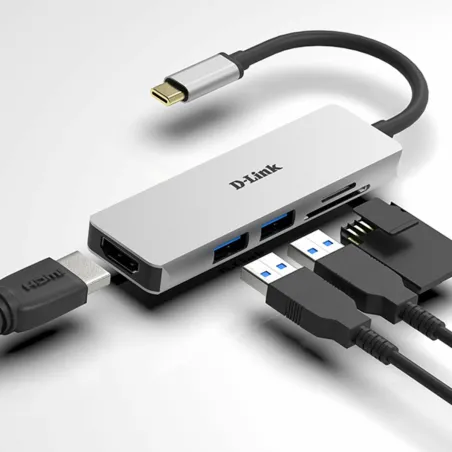 USB šakotuvas C D-Link DUB-M530