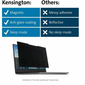 Фильтр для защиты конфиденциальности информации на мониторе Kensington K58352WW