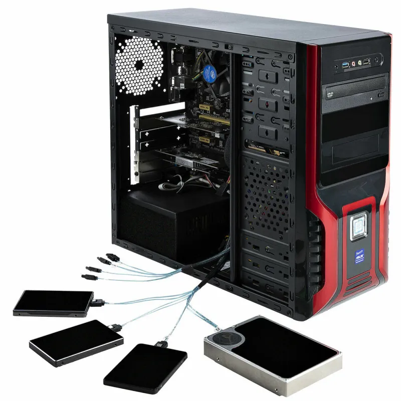 PCI-kaart Startech 8P6G-PCIE-SATA-CARD