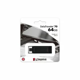 USB atmintukas Kingston 70 Juoda 64 GB