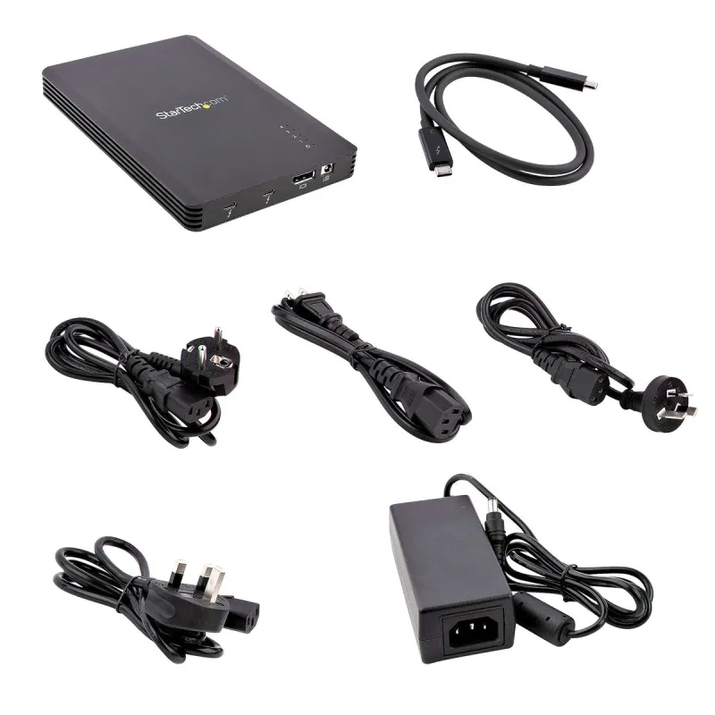 Dėžė Thunderbolt 3 Startech M2E4BTB3 Juoda