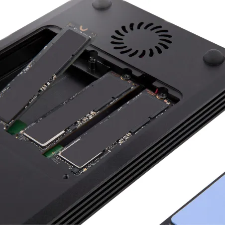 Dėžė Thunderbolt 3 Startech M2E4BTB3 Juoda