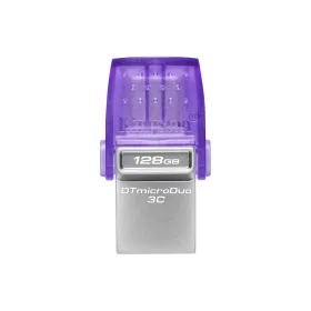 Atmintukas Kingston DTDUO3CG3/128GB Juoda Purpurinė Plienas 128 GB Kita