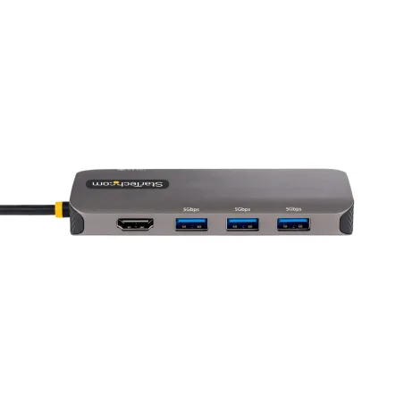 USB šakotuvas Startech 127B-USBC-MULTIPORT Pilka