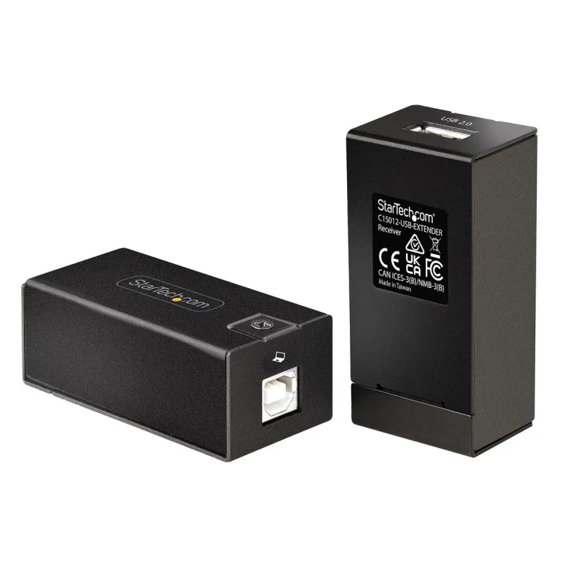 USB Hub Startech C15012-USB-EXTENDER Black 50 W