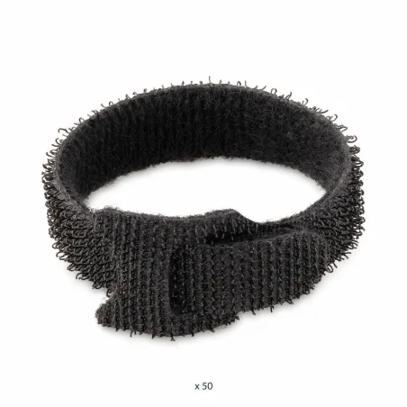 Kabelių jungės Startech B506I-HOOK-LOOP-TIES Juoda Nailonas 15 cm