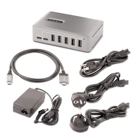 USB šakotuvas Startech 10G8A2CS-USB-C-HUB