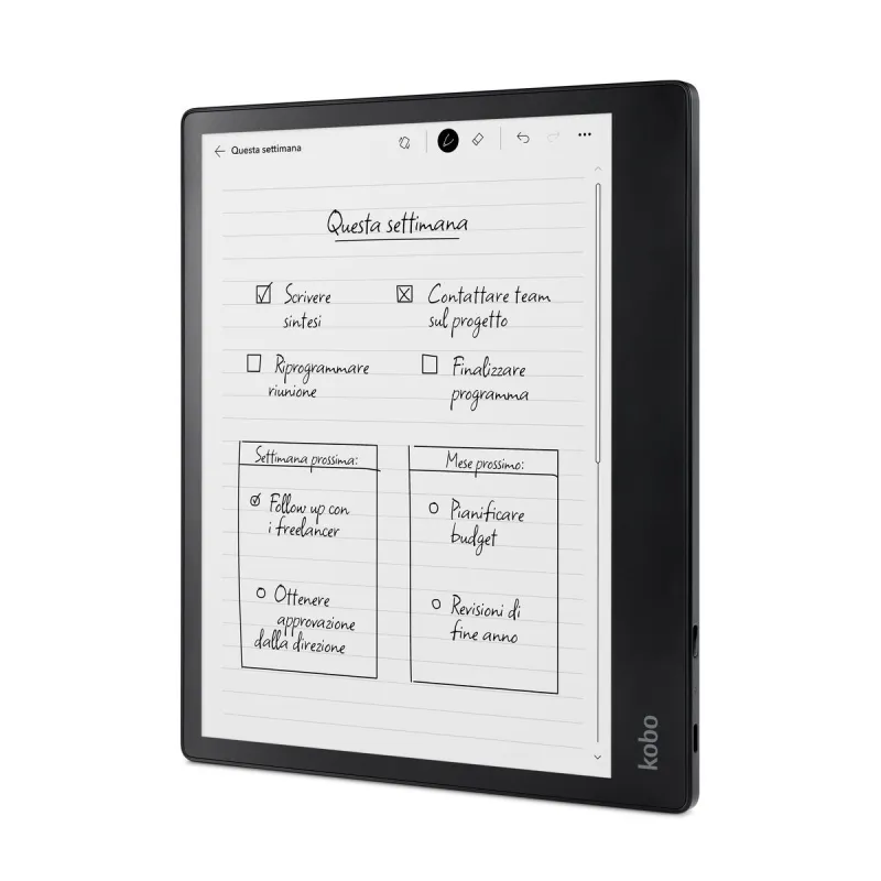 E-lukulaite Rakuten N605-KU-BK-K-BU Musta 32 GB 10,3"