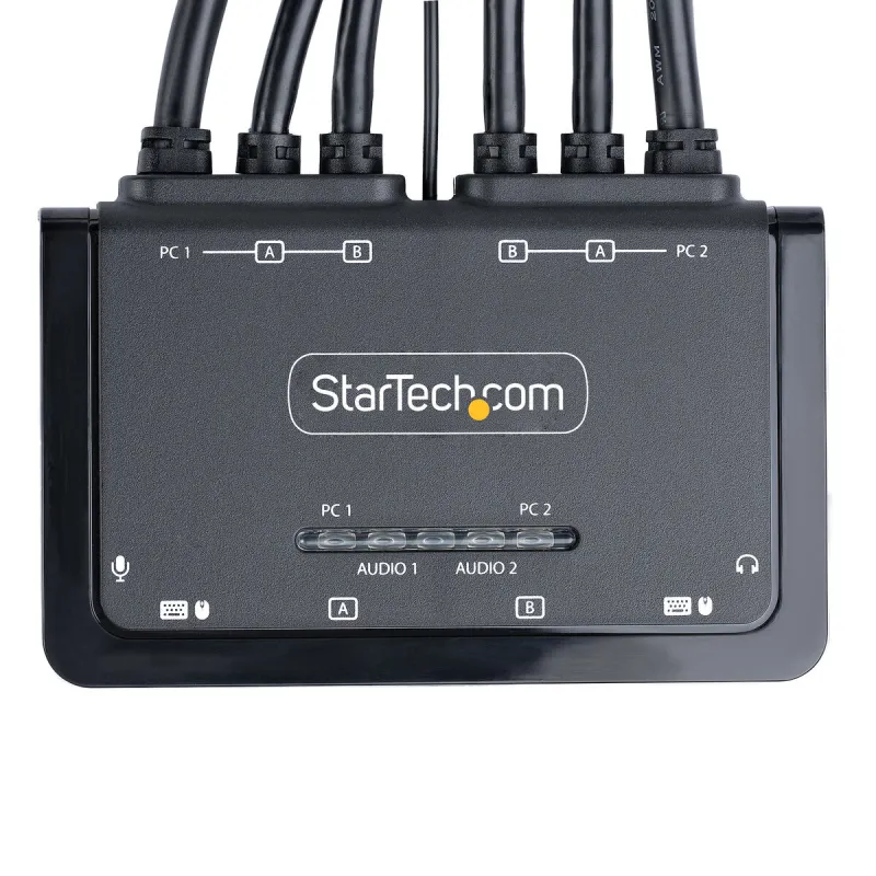 KVM slēdzis Startech C2-DD46-UA2-CBL-KVM 1,5 m