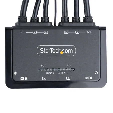Переключатели KVM Startech C2-DD46-UA2-CBL-KVM 1,5 m