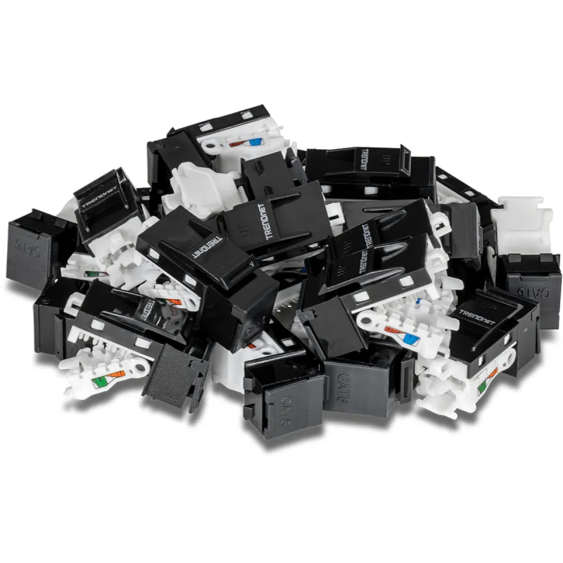 Cable Connector Trendnet TC-K25C6BK  RJ-45