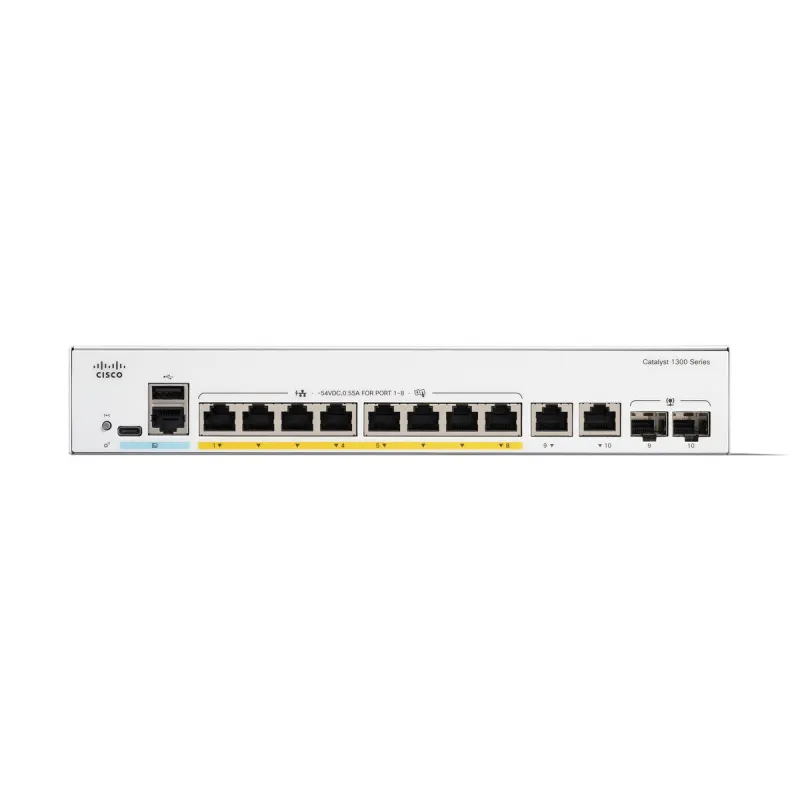 Переключатель CISCO C1300-8FP-2G