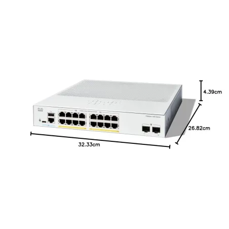 Slēdzis CISCO C1300-16FP-2G